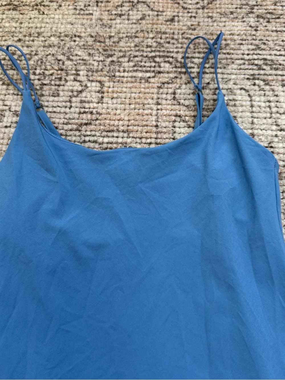 Abercrombie workout dress XS blue Spaghetti Strap